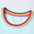 thumbnail image 6 of WOLLED Toddler Baby Girls Short Sleeve Dresses Kids Summer Casual Cotton Dress 2-8Y Cartoon A-Line Princess Shirt Skirt, 6 of 10