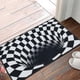 thumbnail image 1 of Funny Doormat 40x60cm 3D Non-Slip Optical Illusion Indoor Outdoor Doormat for Kitchen Hallway Home, 1 of 4