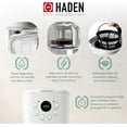thumbnail image 3 of Haden 75061 Heritage Innovative 12 Cup Capacity Programmable Vintage Retro Home Countertop Coffee Maker Machine with Glass Carafe, Ivory White, 3 of 8