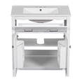 thumbnail image 5 of Bathroom Vanity with Solid Wood Frame and MDF, Sturdy Construction for Durable Use in Bathroom, 5 of 7