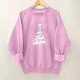 thumbnail image 2 of yardsong Womens Breast Cancer Shirts Awareness Sweatshirts Funny Long Sleeve Survivor Shirt Pink Ribbon Graphic Support Tops Pink,M, 2 of 4