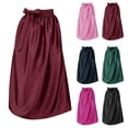 thumbnail image 3 of Gtoiithly Women's Oktoberfest Classic Solid Color Half Apron With Ties for Party Dress Bavarian Style 1-Green S, 3 of 3