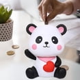 thumbnail image 3 of DOLITY Panda Sculpture Animal Statue Cartoon Shatterproof Cute Money Bank Money Saving B, 3 of 7