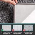 thumbnail image 3 of HTOOQ Area Rug Carpet Rugs Floor Mat Shaggy Carpets 2x4 for Living Room Bedroom Soft and Washable,Gray, 3 of 9