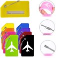 thumbnail image 4 of Soft Glue Silicone Luggage Tag Suitcase Shipping Tag Listing Boarding Identification Tag, 4 of 6