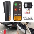 thumbnail image 4 of keepw ABS 12v / 24v Camion ATV UTV Électrique Treuil Contrôleur Treuil Sans Fil à Distance Télécommande Durable Bleu, 4 of 6