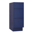 thumbnail image 6 of Vanity Art 12" W Birch Plywood Freestanding Single Base 3 Drawers Storage Cabinet, 6 of 9