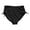 Black, variant on Sngxgn Womens High Waisted Bikini Bottoms Shorts Brief Panty(Black,S)