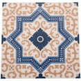 thumbnail image 4 of 10Pcs Moroccan Style Tile Stickers Waterproof Wall Stickers Bathroom Art Decor,6x6 Inch,10 x tile stickers,Color mixing, 4 of 8