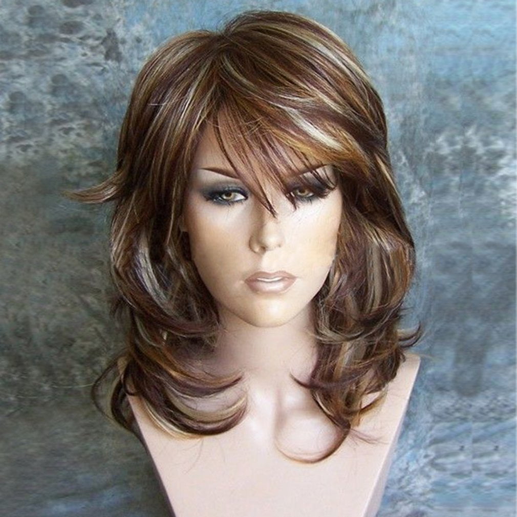 Strong Beauty Female Wigs Natural Synthetic Short Body Wave Blonde Brown Wig Hair For European American Women | Walmart Canada Strong Beauty Female Wigs Natural Synthetic Short Body Wave Blonde Brown Wig Hair For European American Women | Walmart Canada