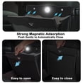 thumbnail image 4 of Garbage Bag For Car, Multipurpose Hanging Car Trash Bags With Smart Led, Waterproof Trash Can For Car Back Seat With 30 Pcs Disposable Garbage Bags, Black, 4 of 7