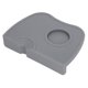 thumbnail image 3 of Estera de manipulación de café con un solo orificio para evitar resbalones, almohadilla de silicona gruesa de calidad alimentaria para apisonar café, color gris, 3 of 14