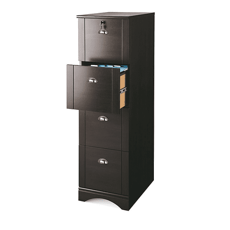 Realspace Dawson 4 Drawer Vertical File Cabinet 54 H X 15 1 2 W X