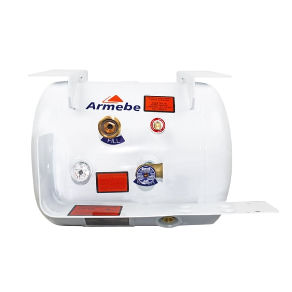 Flame King 11.9 Gallon Horizontal ASME Propane Tank Cylinder RV, Van Or Trailer