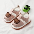 thumbnail image 2 of Linfrsh Infant Baby Boys Girls Sandals Summer Baby Wedding Dress Flat Shoes Newborn Crib Shoes First Walking Shoes(Pink,18-24 Months), 2 of 4