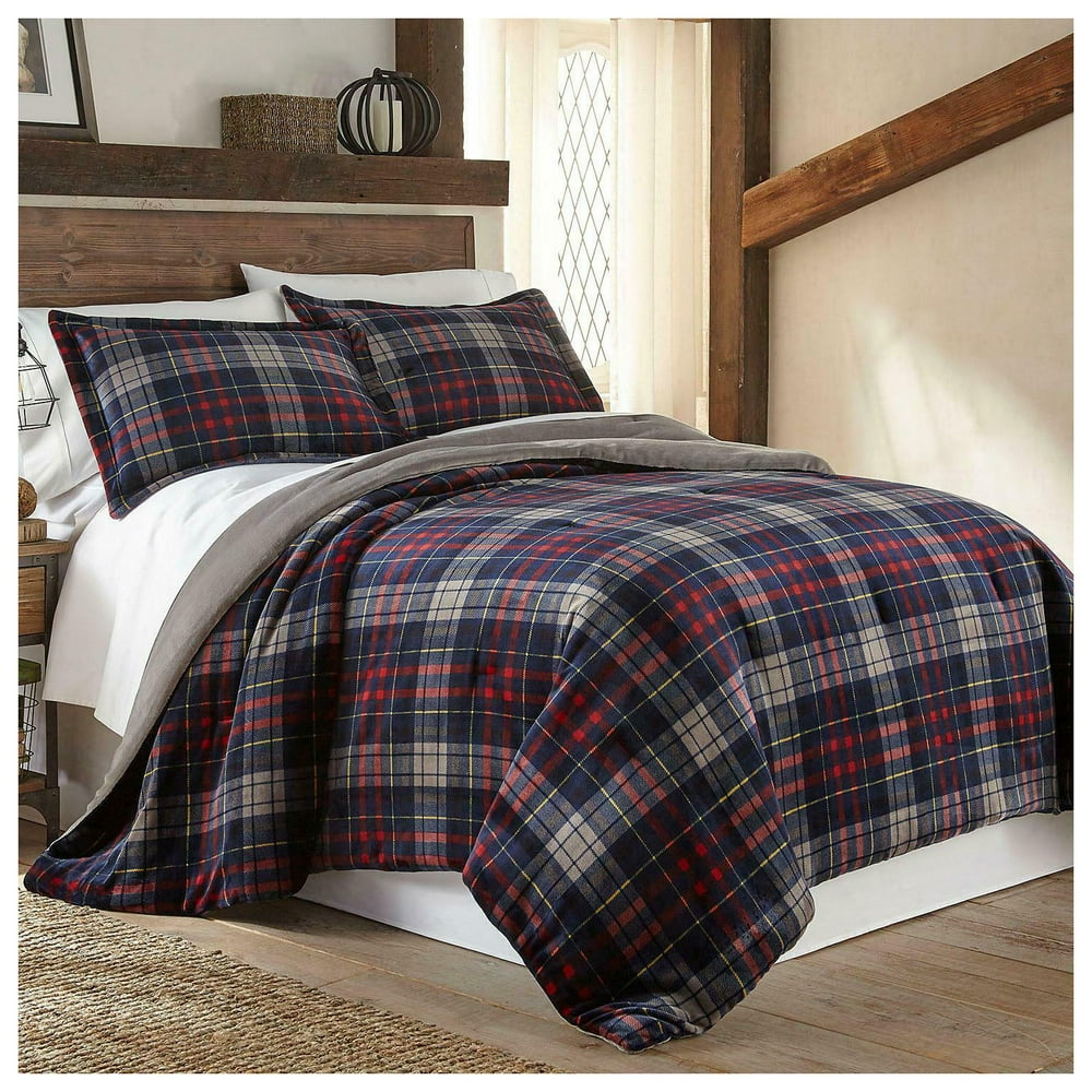 Women Owned Lodge Collection Velvet Plush Full/Queen Comforter Set in