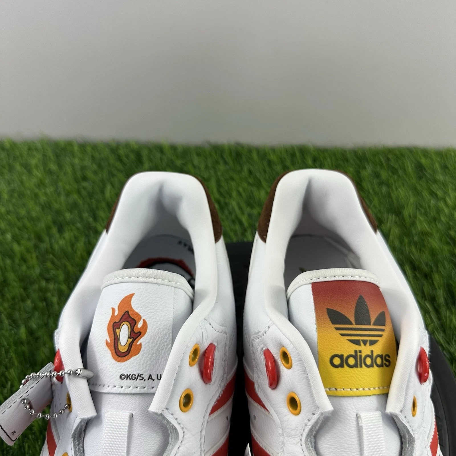 Adidas Demon Slayer x Rivalry Low Rengoku Mens Size 10 Shoes Sneakers  JI3310 NEW | Walmart en lnea