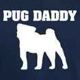 thumbnail image 3 of CafePress - Pug Daddy Dark T Shirt - Men's Classic Graphic Cotton T-Shirt, 3 of 4