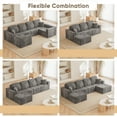thumbnail image 5 of Furmax Modular L-Shaped Sectional Sofa – Tool-Free Assembly Multi-Seat Sofa Set for Living Room, Boneless Design Furniture, 5 of 9