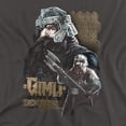 thumbnail image 2 of Lord of The Rings Gimli Women's T Shirt, Charcoal, Large, 2 of 6
