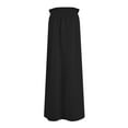 thumbnail image 4 of ZQUUVOU Women's Casual Nightgowns Sleeveless Soft Lightweight Sleep Dress Summer Comfy Pleated V-Neck Night Dresses Black, 4 of 6
