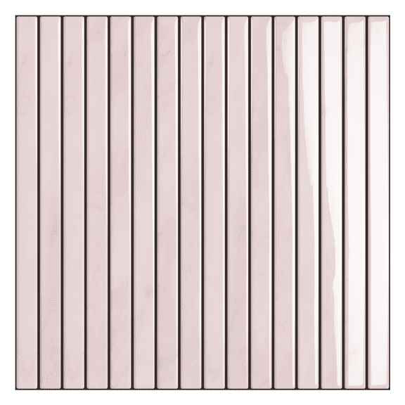 DEWOO 10-Sheet Upgraded Thick Peel and Stick Kitchen Backsplash Tiles,Waterproof Premium Self-Adhesive Wall Tile Stick on Backsplash for Kitchen,Bathroom and Fireplace(Pink,12"×12")
