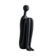 thumbnail image 4 of Colección de esculturas abstractas, artesanías artísticas, estatuas modernas de cerámica para estantes. Negro, 4 of 9
