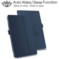 thumbnail image 2 of Elitegadget Case for Amazon Fire Max 11 (13th Generation, 2023 Released) - Slim Lightweight Folding Folio Stand Cover PU Leather Case + 1 Screen Protector and 1 Stylus (Navy Blue), 2 of 5