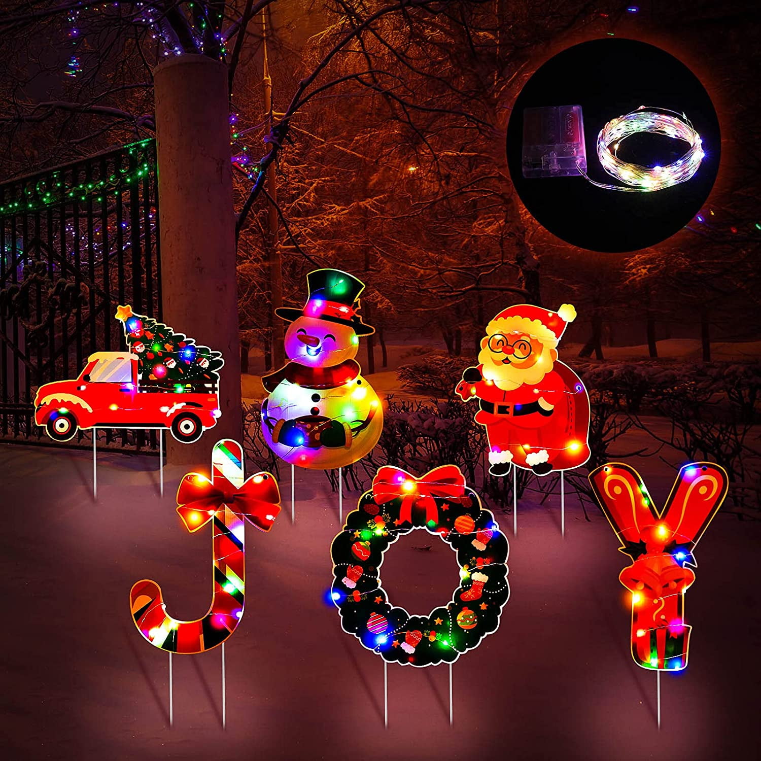 Animated Christmas Yard Decorations