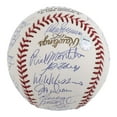 thumbnail image 3 of 2003 New York Yankees Team Signed World Series Baseball Derek Jeter MLB Hologram, 3 of 8