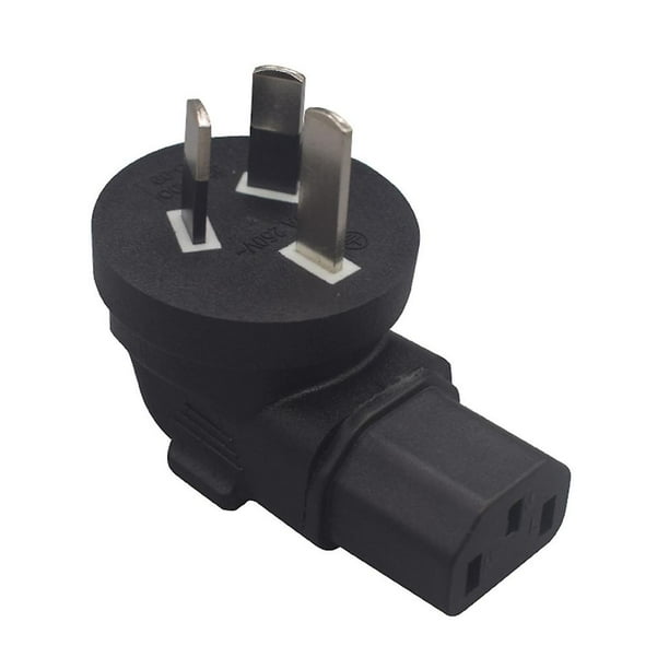 Au Australia receptáculo de 3 clavijas Au 3 clavijas al conector convertidor de potencia C13