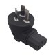 thumbnail image 1 of Au Australia receptáculo de 3 clavijas Au 3 clavijas al conector convertidor de potencia C13, 1 of 5