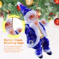 thumbnail image 1 of Muñeco de Papá Noel trepador navideño con música eléctrica para niños Regalo de Navidad, 1 of 7