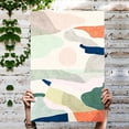 thumbnail image 3 of Idea4wall Geometric Canvas Wall Art Abstract Painiting Canvas Prints Modern Home Wall Decor, 16"x24", 3 of 5