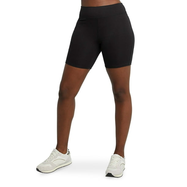 women's high rise bike shorts