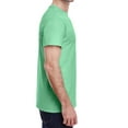 thumbnail image 2 of Jnriver Men's Short Sleeve Lightweight Heavy Cotton T-Shirt Regular-Fit Crewneck Tee for Casual Wear Gym Workout Summer Outfit - Mint Green - M, 2 of 3