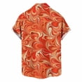 thumbnail image 3 of Eltusu Men's Hawaiian Shirts, Short Sleeve Holiday Collared Button Up Summer Beach Shirts Multicolor Size 4XL, 3 of 4