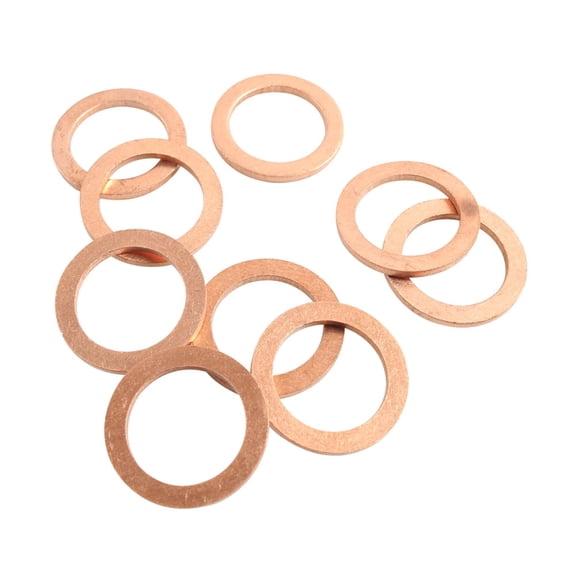25Pcs Oil Drain Plug Copper Crush Washer 007603-014106 For Mercedes-Benz AMG