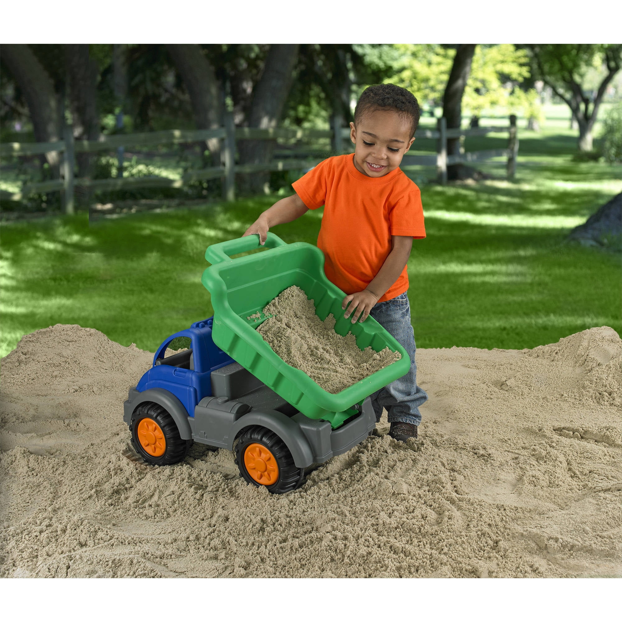 large plastic trucks for toddlers