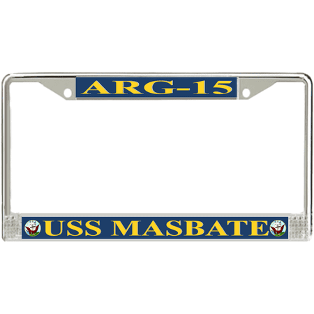 USS Masbate ARG-15 License Plate Frame