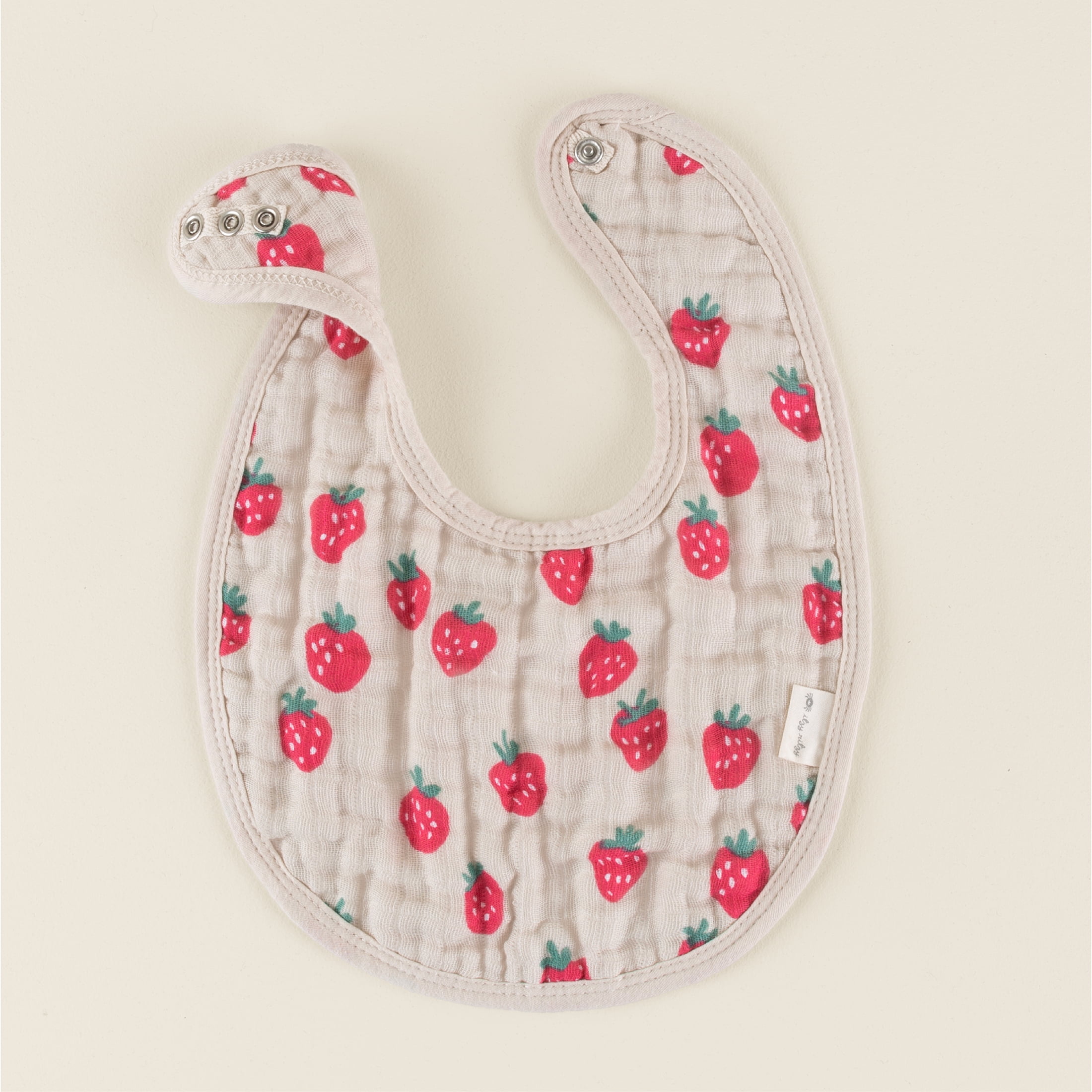 Itzy Bibs Strawberries and Cream