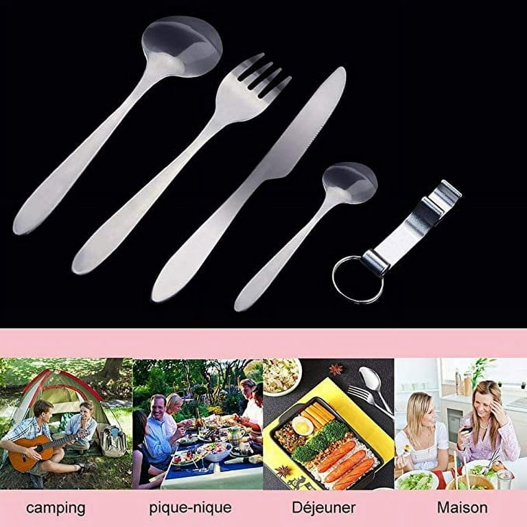 Travel Utensils With Case, Reusable Utensils Set With Case, Lunch Box Utensils  Set Portable Utensils Set For Lunch Box School Picnic Travel Camping Or  Daily Use (8 Colors) - Temu