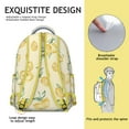 thumbnail image 5 of Lemon Print Everyday Backpack - Stylish School Bookbag for Teens & College, Large Capacity Citrus Design Laptop Backpack, Fun Gift, 5 of 6