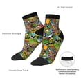 thumbnail image 6 of Pofeuu Hawaiian Culture Symbols 1 Print 30cm Socks, Adult Running Hiking Socks for Youth and Adult, 6 of 7