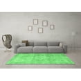 thumbnail image 3 of Ahgly Company Indoor Square Persian Emerald Green Traditional Area Rugs, 6' Square, 3 of 4