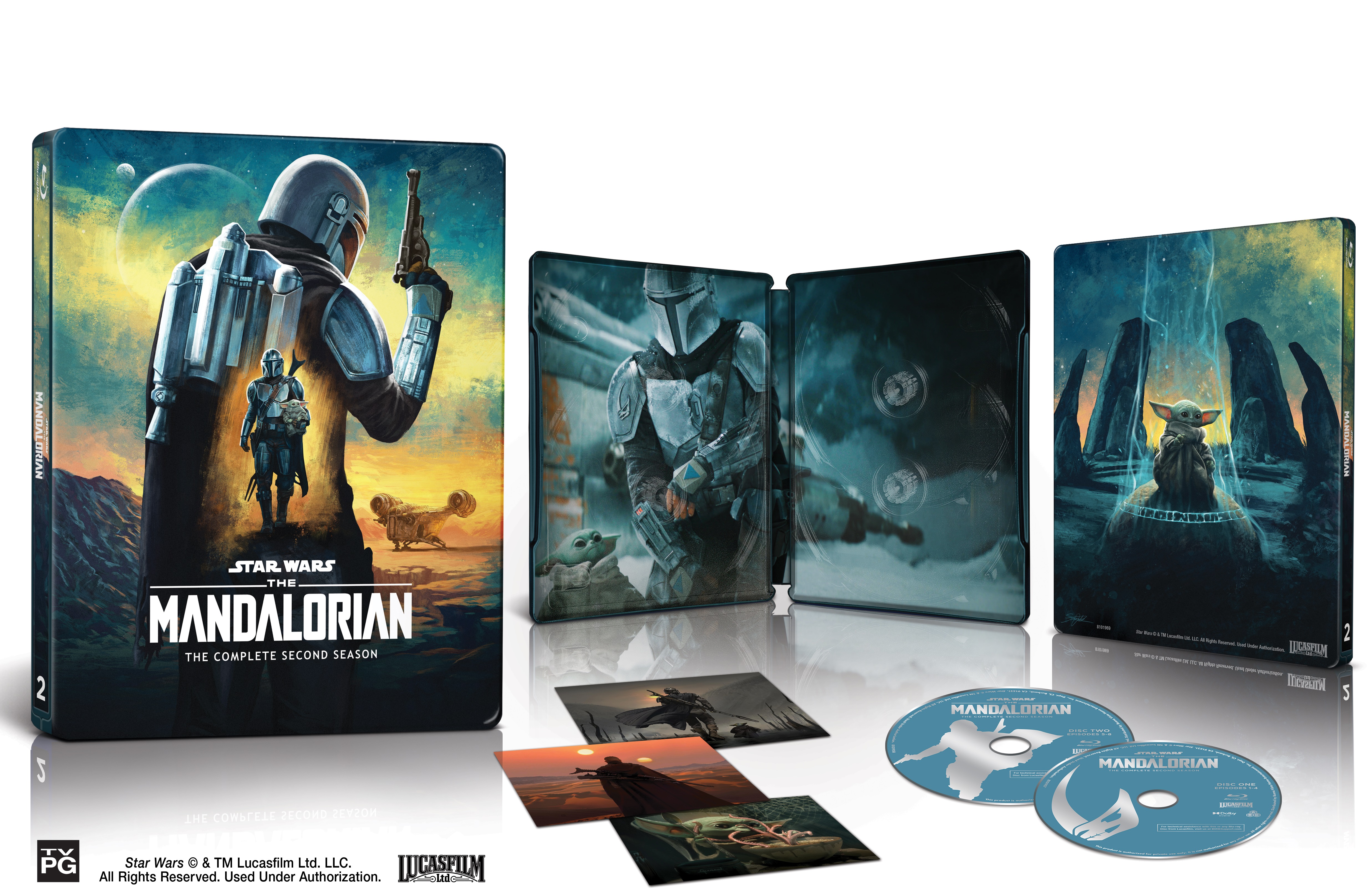 The Mandalorian: The Complete Second Season (Blu-Ray Steelbook) (Disney) - image 2 of 3