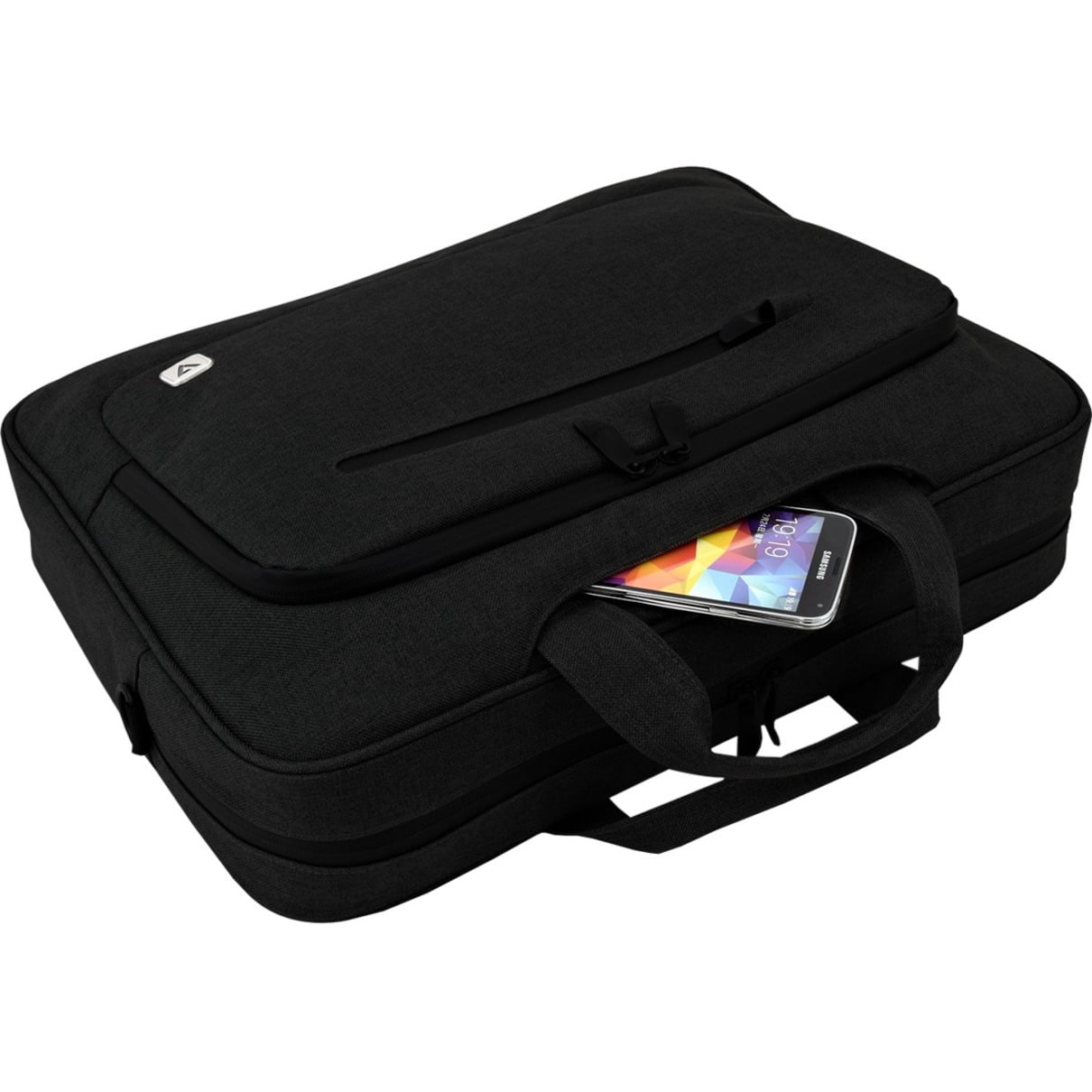 V7 CTPX1-BLK-1N Carrying Case (Briefcase) for 15.6" Notebook, Black
