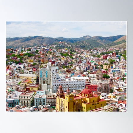 Guanajuato, Mexico - Poster Wall Art, Modern Wall Decor, 8x12 UNFRAMED