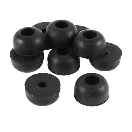 10 Pcs Conical Shape Furniture Table Chair Leg Tips Foot Pads