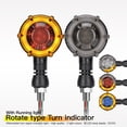 thumbnail image 7 of Retro Style Motorcycle Turn Signal Light with Sequential Rotating Effect, 7 of 7